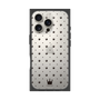 プレミアムスクエアケース［ CASEPLAY Crown dots Black - ケースプレイ・クラウン・ドッツ ブラック ］