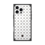 プレミアムスクエアケース［ CASEPLAY Crown dots Black - ケースプレイ・クラウン・ドッツ ブラック ］