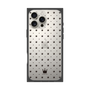 プレミアムスクエアケース［ CASEPLAY Crown dots Black - ケースプレイ・クラウン・ドッツ ブラック ］