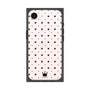プレミアムスクエアケース［ CASEPLAY Crown dots Black - ケースプレイ・クラウン・ドッツ ブラック ］