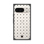 プレミアムスクエアケース［ CASEPLAY Crown dots Black - ケースプレイ・クラウン・ドッツ ブラック ］