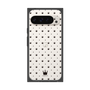 プレミアムスクエアケース［ CASEPLAY Crown dots Black - ケースプレイ・クラウン・ドッツ ブラック ］