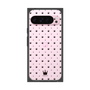 プレミアムスクエアケース［ CASEPLAY Crown dots Black - ケースプレイ・クラウン・ドッツ ブラック ］