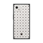 プレミアムスクエアケース［ CASEPLAY Crown dots Black - ケースプレイ・クラウン・ドッツ ブラック ］