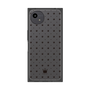 プレミアムスクエアケース［ CASEPLAY Crown dots Black - ケースプレイ・クラウン・ドッツ ブラック ］