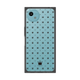 プレミアムスクエアケース［ CASEPLAY Crown dots Black - ケースプレイ・クラウン・ドッツ ブラック ］