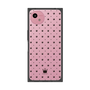 プレミアムスクエアケース［ CASEPLAY Crown dots Black - ケースプレイ・クラウン・ドッツ ブラック ］