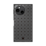 プレミアムスクエアケース［ CASEPLAY Crown dots Black - ケースプレイ・クラウン・ドッツ ブラック ］