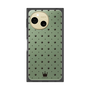 プレミアムスクエアケース［ CASEPLAY Crown dots Black - ケースプレイ・クラウン・ドッツ ブラック ］