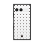 プレミアムスクエアケース［ CASEPLAY Crown dots Black - ケースプレイ・クラウン・ドッツ ブラック ］