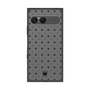 プレミアムスクエアケース［ CASEPLAY Crown dots Black - ケースプレイ・クラウン・ドッツ ブラック ］