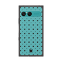 プレミアムスクエアケース［ CASEPLAY Crown dots Black - ケースプレイ・クラウン・ドッツ ブラック ］