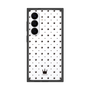 プレミアムスクエアケース［ CASEPLAY Crown dots Black - ケースプレイ・クラウン・ドッツ ブラック ］