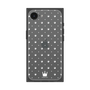 プレミアムスクエアケース［ CASEPLAY Crown dots White - ケースプレイ・クラウン・ドッツ ホワイト ］