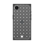 プレミアムスクエアケース［ CASEPLAY Crown dots White - ケースプレイ・クラウン・ドッツ ホワイト ］