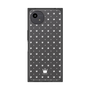 プレミアムスクエアケース［ CASEPLAY Crown dots White - ケースプレイ・クラウン・ドッツ ホワイト ］