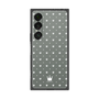 プレミアムスクエアケース［ CASEPLAY Crown dots White - ケースプレイ・クラウン・ドッツ ホワイト ］