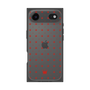 プレミアムスクエアケース［ CASEPLAY Crown dots Red - ケースプレイ・クラウン・ドッツ レッド ］
