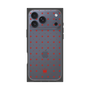 プレミアムスクエアケース［ CASEPLAY Crown dots Red - ケースプレイ・クラウン・ドッツ レッド ］
