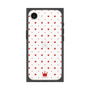 プレミアムスクエアケース［ CASEPLAY Crown dots Red - ケースプレイ・クラウン・ドッツ レッド ］