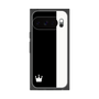 プレミアムスクエアケース［ CASEPLAY Bi-Colors Black & White - ケースプレイ・バイカラー ブラック＆ホワイト ］