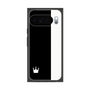 プレミアムスクエアケース［ CASEPLAY Bi-Colors Black & White - ケースプレイ・バイカラー ブラック＆ホワイト ］