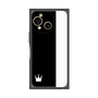 プレミアムスクエアケース［ CASEPLAY Bi-Colors Black & White - ケースプレイ・バイカラー ブラック＆ホワイト ］