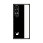 プレミアムスクエアケース［ CASEPLAY Bi-Colors Black & White - ケースプレイ・バイカラー ブラック＆ホワイト ］