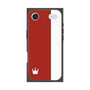 プレミアムスクエアケース［ CASEPLAY Bi-Colors Red & White - ケースプレイ・バイカラー レッド＆ホワイト ］
