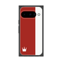 プレミアムスクエアケース［ CASEPLAY Bi-Colors Red & White - ケースプレイ・バイカラー レッド＆ホワイト ］