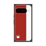 プレミアムスクエアケース［ CASEPLAY Bi-Colors Red & White - ケースプレイ・バイカラー レッド＆ホワイト ］