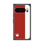 プレミアムスクエアケース［ CASEPLAY Bi-Colors Red & White - ケースプレイ・バイカラー レッド＆ホワイト ］