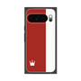 プレミアムスクエアケース［ CASEPLAY Bi-Colors Red & White - ケースプレイ・バイカラー レッド＆ホワイト ］