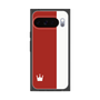 プレミアムスクエアケース［ CASEPLAY Bi-Colors Red & White - ケースプレイ・バイカラー レッド＆ホワイト ］