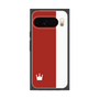 プレミアムスクエアケース［ CASEPLAY Bi-Colors Red & White - ケースプレイ・バイカラー レッド＆ホワイト ］