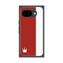 プレミアムスクエアケース［ CASEPLAY Bi-Colors Red & White - ケースプレイ・バイカラー レッド＆ホワイト ］