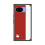 プレミアムスクエアケース［ CASEPLAY Bi-Colors Red & White - ケースプレイ・バイカラー レッド＆ホワイト ］