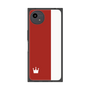 プレミアムスクエアケース［ CASEPLAY Bi-Colors Red & White - ケースプレイ・バイカラー レッド＆ホワイト ］