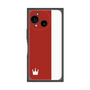 プレミアムスクエアケース［ CASEPLAY Bi-Colors Red & White - ケースプレイ・バイカラー レッド＆ホワイト ］