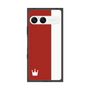 プレミアムスクエアケース［ CASEPLAY Bi-Colors Red & White - ケースプレイ・バイカラー レッド＆ホワイト ］