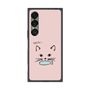 プレミアムスクエアケース［ 食いしん坊なねこ - Pink ］
