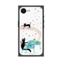 プレミアムスクエアケース［ おかべてつろう - 黒猫クロのとおりみち ］