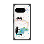 プレミアムスクエアケース［ おかべてつろう - 黒猫クロのとおりみち ］