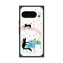 プレミアムスクエアケース［ おかべてつろう - 黒猫クロのとおりみち ］