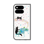 プレミアムスクエアケース［ おかべてつろう - 黒猫クロのとおりみち ］
