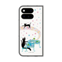 プレミアムスクエアケース［ おかべてつろう - 黒猫クロのとおりみち ］