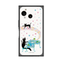 プレミアムスクエアケース［ おかべてつろう - 黒猫クロのとおりみち ］