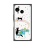 プレミアムスクエアケース［ おかべてつろう - 黒猫クロのとおりみち ］