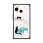 プレミアムスクエアケース［ おかべてつろう - 黒猫クロのとおりみち ］