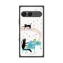 プレミアムスクエアケース［ おかべてつろう - 黒猫クロのとおりみち ］